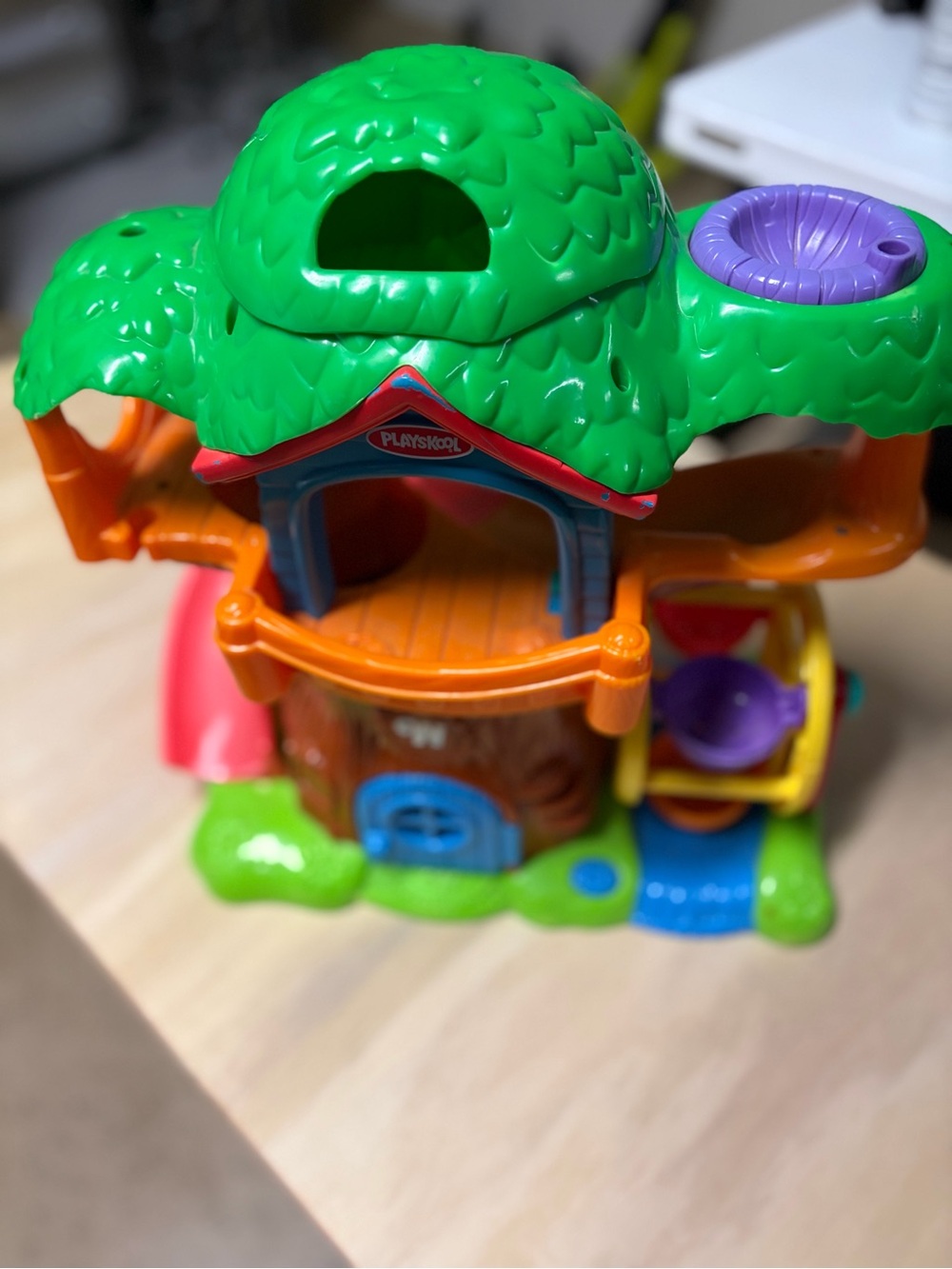 Weeble wobble house